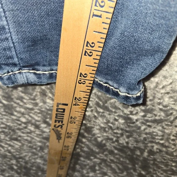 Silver Jeans Co Suki Mid Rise Skinny Jeans Medium Wash Blue Denim Women 29x23 - Picture 4 of 9